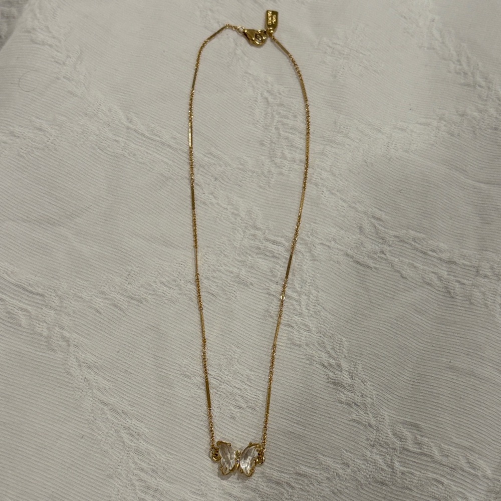 Electric Picks Butterfly Necklace